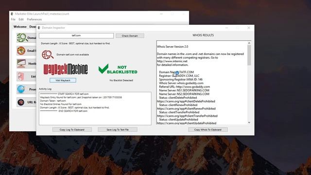 Domain Inspector Find Domains to Buy No Blacklisted смотреть онлайн