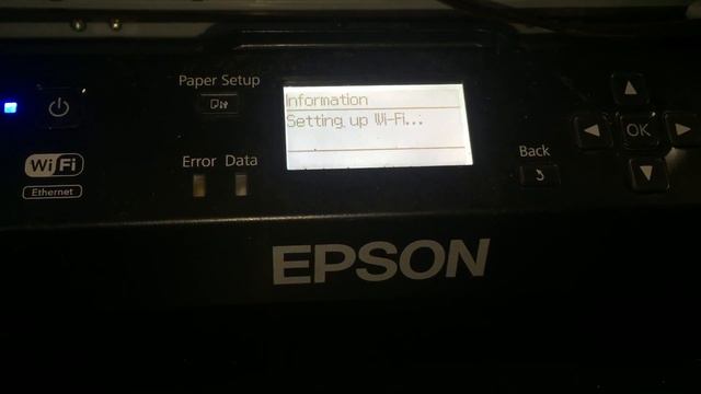 Hướng dẫn cài đặt wifi cho máy in Epson 7110 - Setup wifi for Epson 7110 printer смотреть онлайн