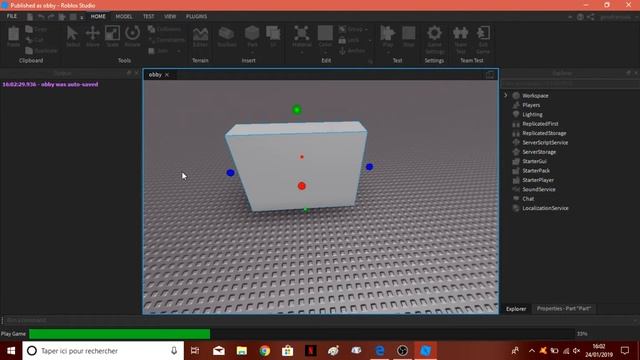 Script -- random color |- ROBLOX STUDIO -| смотреть онлайн