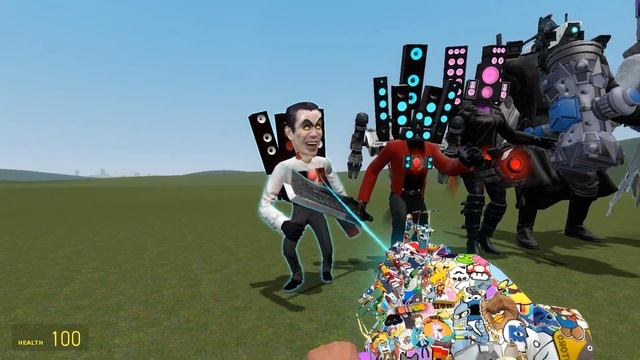 ALL PCMAN TITAN & CAMERA TITAN UPGRADEO & TRI-TITAN vs ALL SKIBIDI TOILET in G'Mod Who is stronger смотреть онлайн