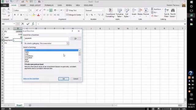 Calculating Payment in MS Excel смотреть онлайн