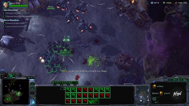 Starcraft 2 - Nova Covert Ops | Part 5 Night Terrors | PC Gameplay смотреть онлайн