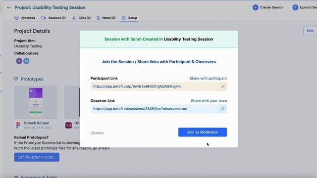 Demo of Betafi's Usability Testing workflow смотреть онлайн