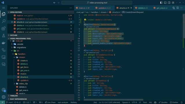 Debugging and Enhancing Stream/Video Management App: CRUD API, Rust, and React Integration (Part 2) смотреть онлайн