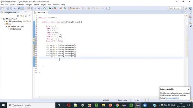 Java for Testers - Part 113 - valueOf() String Class Method смотреть онлайн