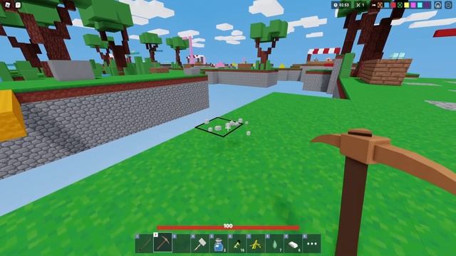 ЛАКИ БЛОКИ V3 ЭТО ИМБА! ОРУЖИЕ ЛУЧШЕ РЕЙДЖБЛЕЙДА! (роблокс бед варс) смотреть онлайн