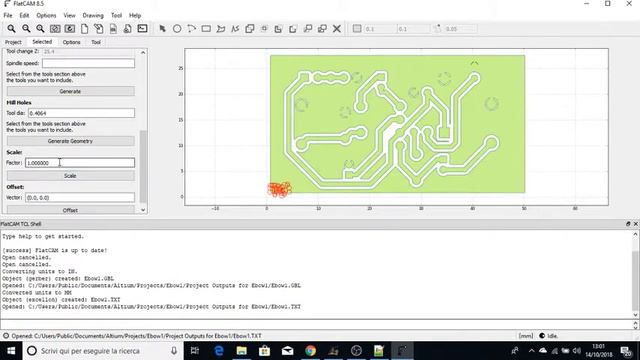 Load altium gerber and excellon into Flatcam смотреть онлайн