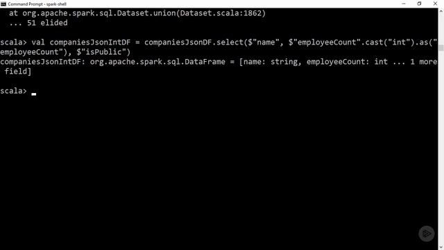 41 Spark SQL Demo смотреть онлайн