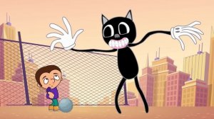 Cartoon Cat VS Антоша! Откуда взялся мультяшный кот и что это за монстр