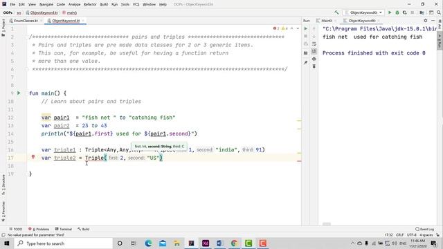 #31 Pairs and Triples in kotlin | Kotlin tutorial | Kotlin Bootcamp for programmers смотреть онлайн