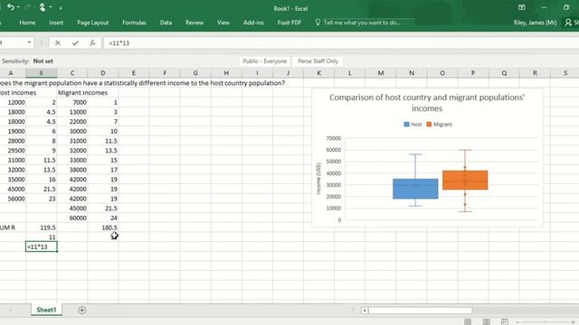 Mann Whitney U Test смотреть онлайн