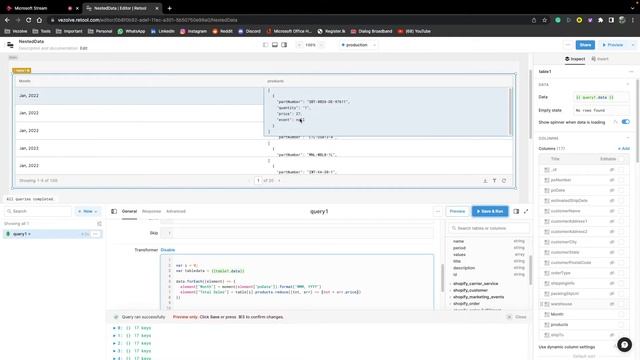 Retool Tips Nested data, Grouping and Sum смотреть онлайн