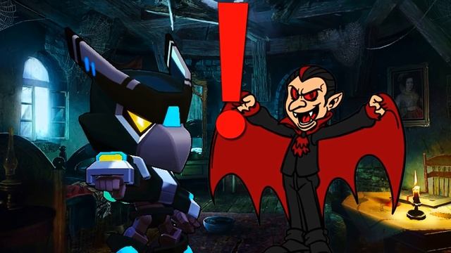 ИСТОРИЯ ТЁМНОГО ВОРОНА-МЕХА | УБИЛ ДРАКУЛУ ??? | Истории бравл старс смотреть онлайн