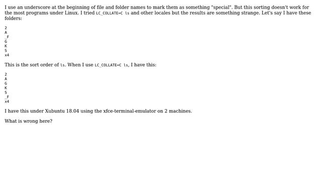 Ubuntu: Sorting files and folders with underscore at the beginning (2 Solutions!!) смотреть онлайн