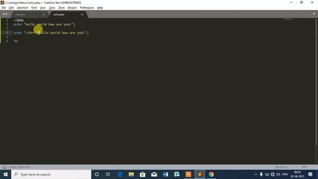 what is echo function in php|| php for beginners||part-2 || php me print kaise karte hain ||in hind смотреть онлайн
