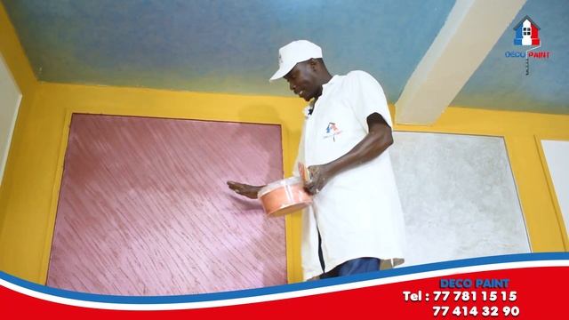 Méthode d'application Déco Sablé de Décopaint par Badou SENE смотреть онлайн