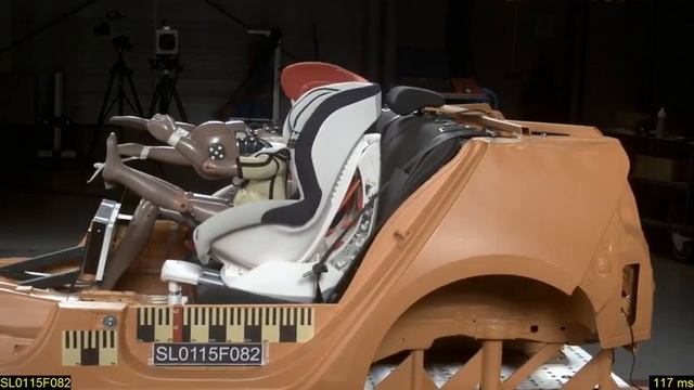 Inglesina Amerigo Краш тест - Фронтальный удар смотреть онлайн