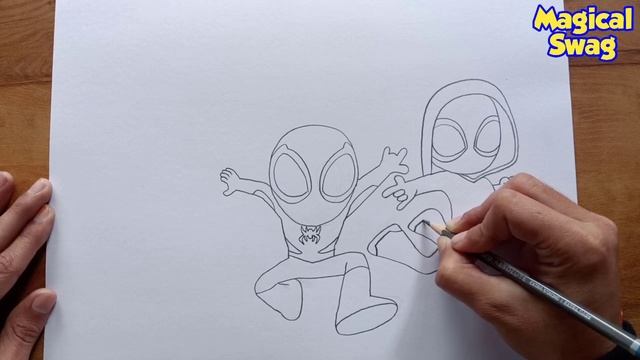 How to draw Spidey and his amazing friends смотреть онлайн