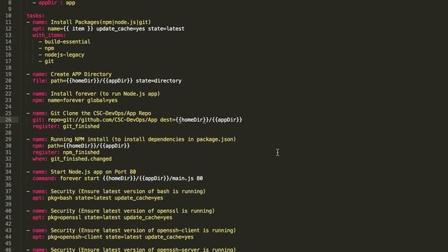 Ansible Playbook Demo смотреть онлайн