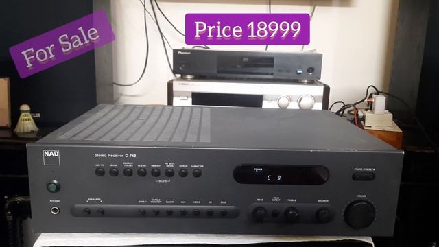 Nad C 740 Stereo Integrated Amplifier With Tuner/For Sale/Infinity Audio/Contact 9443370602 смотреть онлайн