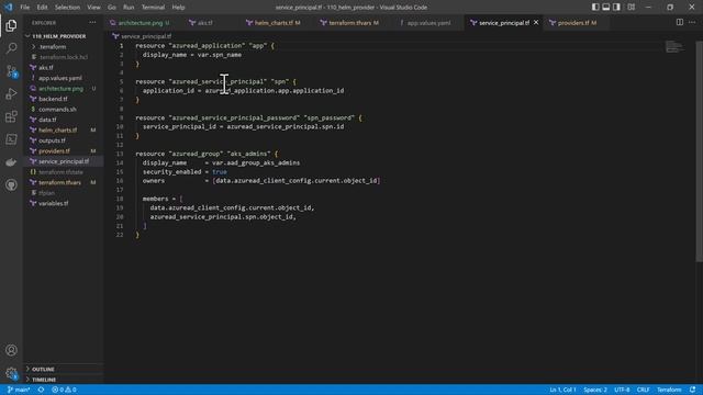 Deploy Helm Charts to Kubernetes using Terraform provider смотреть онлайн