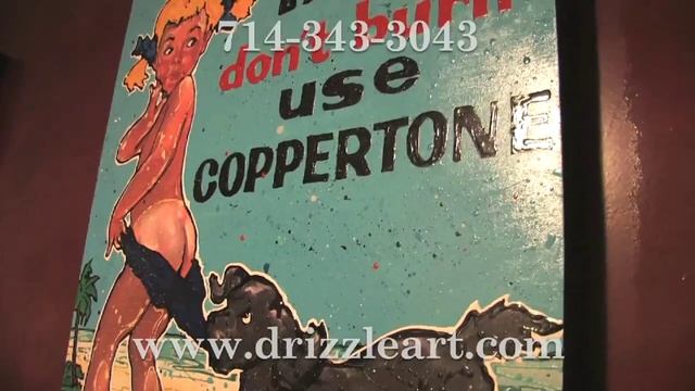 Check This Out! Coppertone Girl Sunscreen Don't Burn Use Coppertone Pop Art By Robert Holton