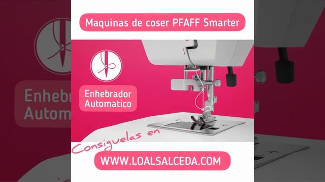 Maquina de coser Pfaff Smarter смотреть онлайн