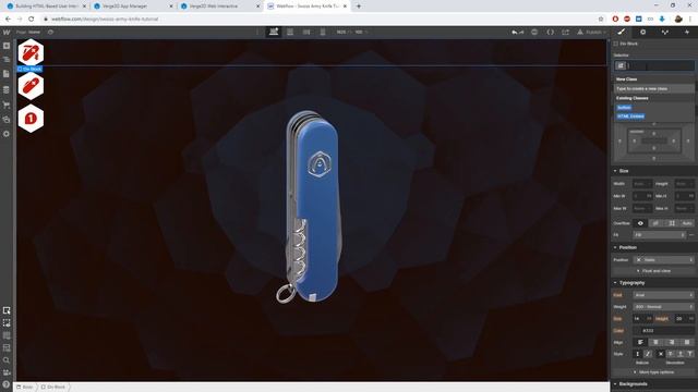 Основы Verge3D для Blender - 05 - Создание HTML интерфейса смотреть онлайн