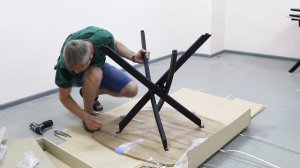 Как собрать стол Ларго нераздвижной