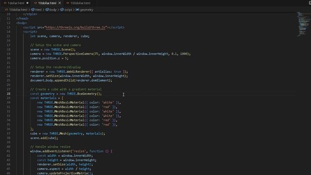 $1 Vs $1000 Game Object! | three.js смотреть онлайн