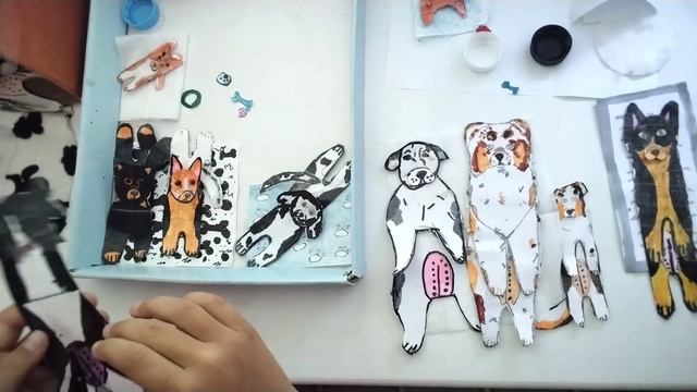 Мои бумажные собаки. Обзор на собак