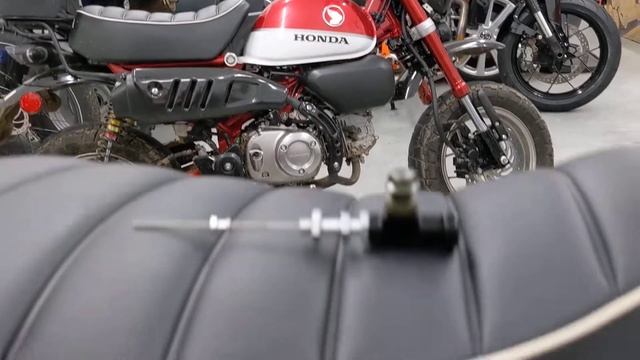 2019 Honda Monkey 125 (JB02) hydraulic clutch смотреть онлайн