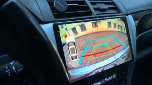 Магнитола TEYES CC3 2K для Toyota Camry V55 с штатной камерой