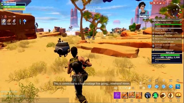 POWER TO THE PEOPLE - INSPECT POWER TRANSFORMERS IN A 70+ ZONE - Fortnite Save the World смотреть онлайн