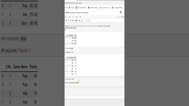 Python Trick No.8 - Pandas - List to Separate Rows and Columns смотреть онлайн