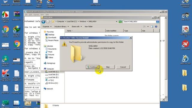how to Set Notepad Default UTF8 (UNICODE) encoding Windows 7 ,8 And Windows10 смотреть онлайн