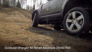 Мини-эксперимент: Volkswagen Tiguan, обутый в MT-шины Yokohama, против Дефендера на крутом подъеме