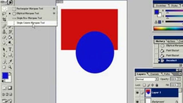 07 Adobe Photoshop, Marquee Tool L Pshop 7 0 смотреть онлайн