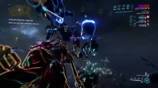 Warframe Eidolon Teralyst - Redeemer Prime Dps смотреть онлайн