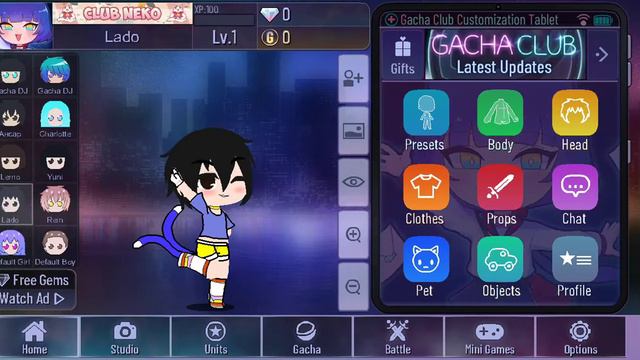 Как сделать лицо в Gacha Club смотреть онлайн