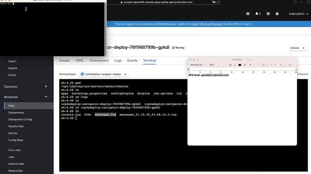 How to find ICN log on Container environment смотреть онлайн