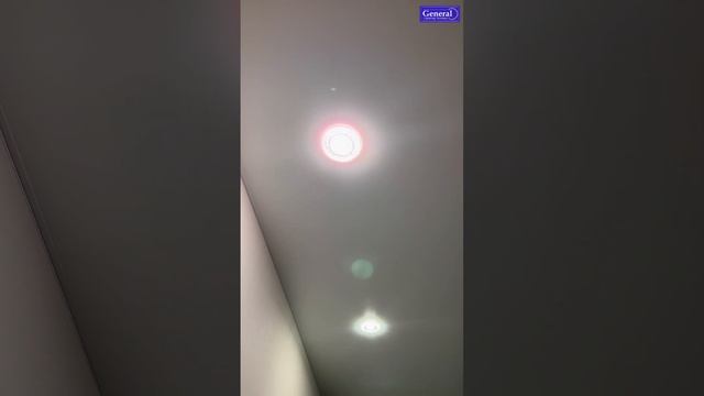 Пример использования светильников и ламп GX53 и MR16 торговой марки General в интерьере смотреть онлайн