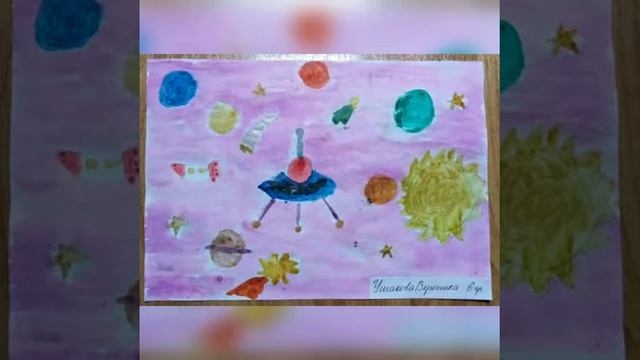 #сидимдома, День космонавтики, группа 6 МБДОУ"ВЦРР-детский сад 2" смотреть онлайн