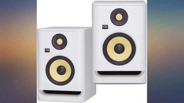 (2) KRK ROKIT RP7 G4 7" Bi-Amped Studio Monitor DSP Speakers White Noise Edition review смотреть онлайн