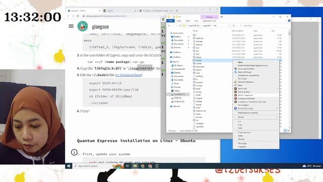 installing XCRYSDEN On Windows смотреть онлайн