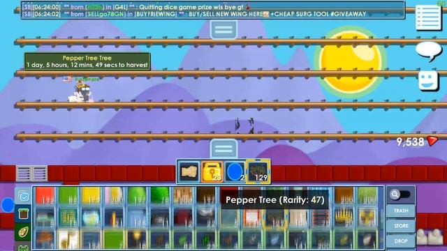 Growtopia: Road To BGL #1 - Гровтопия на русском - Путь к 100DL's?