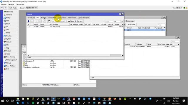 Mikrotik VRRP How to Sync/Clone Firewall Config R1 to R2 смотреть онлайн