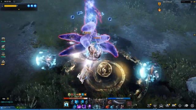 LOST ARK Online - OBT Destroyer Tier 5 Guardian Raid Blue Flame Nine-Tailed Fox Boss Gameplay смотреть онлайн