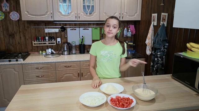 Недетская кухня! Сюрприз родителям на завтрак! Омлет с сыром! смотреть онлайн