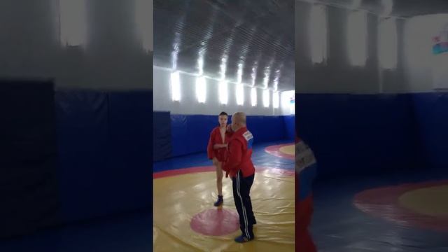 Заслуженный тренер России по Самбо Геннадий Николаевич Немцов, Контрприем против подсечки смотреть онлайн